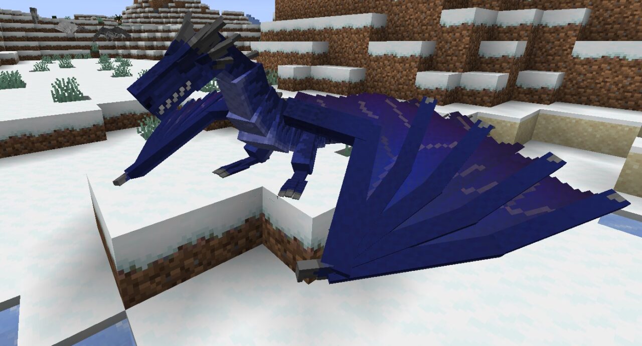 マイクラのドラゴンMOD「Ice and Fire: Dragons」