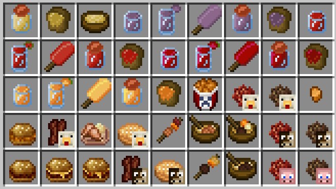 料理＆農業MOD「Pam’s HarvestCraft2」で使用できるアイテム３