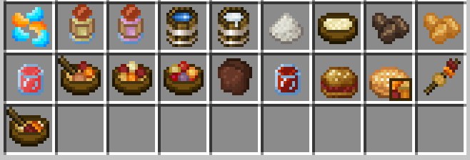 料理＆農業MOD「Pam’s HarvestCraft2」で使用できるアイテム５