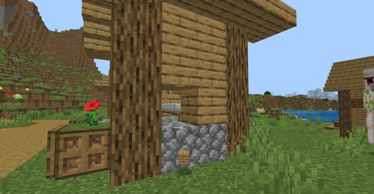 マイクラのオークの板材