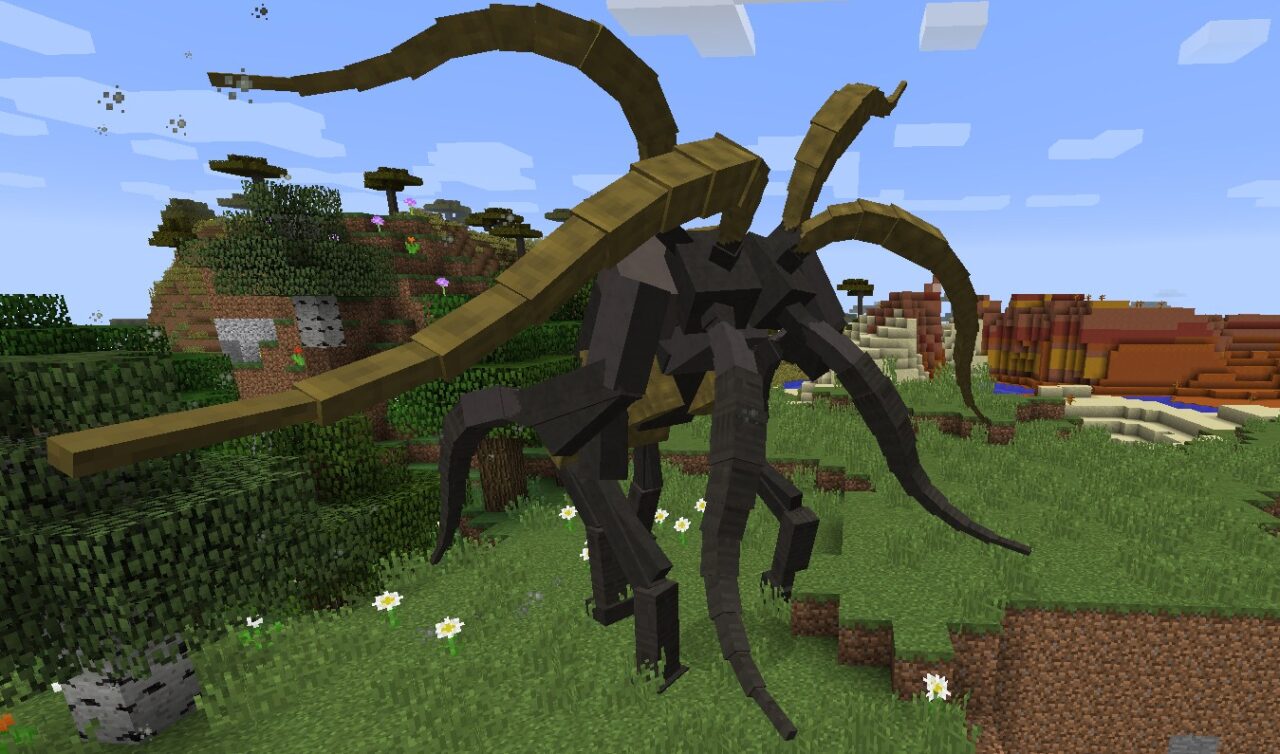 マイクラの寄生虫MOD「Scape and Run: Parasites」のボス