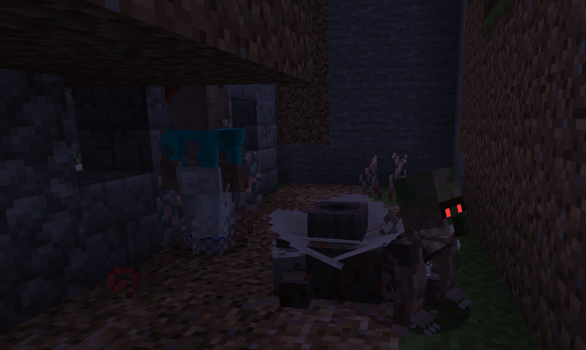 「Fungal Infection: Spore」の感染した村人