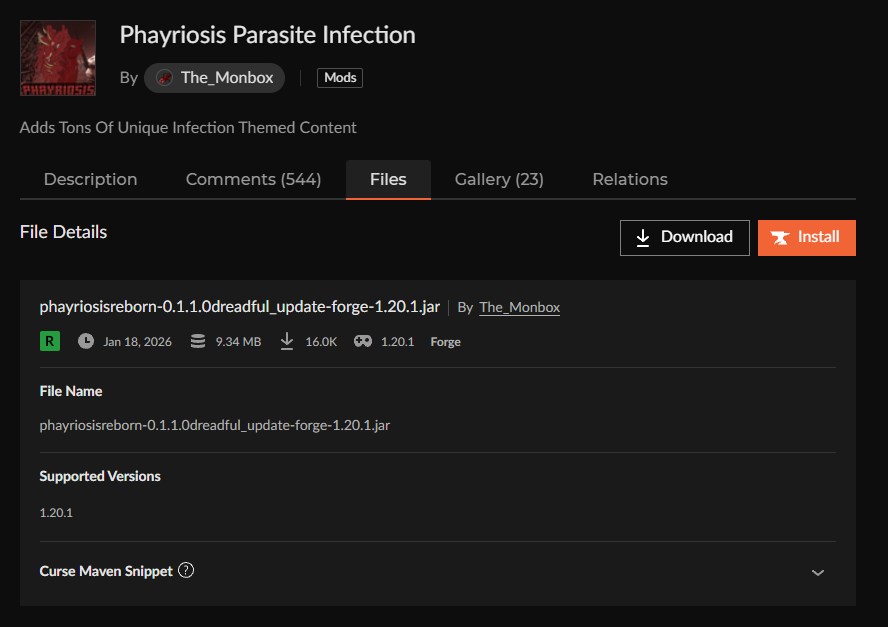 「Install」をクリック