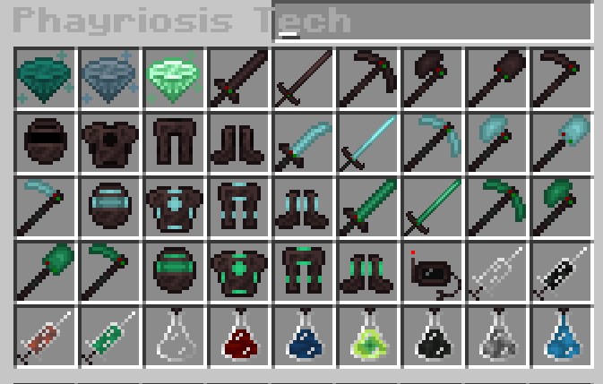 「Phayriosis Parasite Infection」の武器