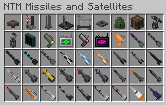 ゲリラMOD「HBM's Nuclear Tech Mod」のに武器②