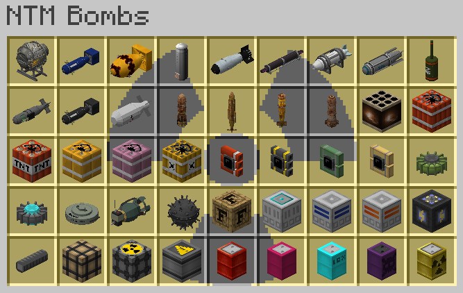 ゲリラMOD「HBM's Nuclear Tech Mod」のに武器③