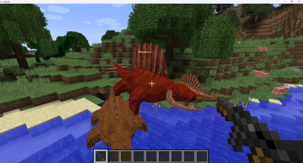 RPG MOD「RLCraft」の恐竜