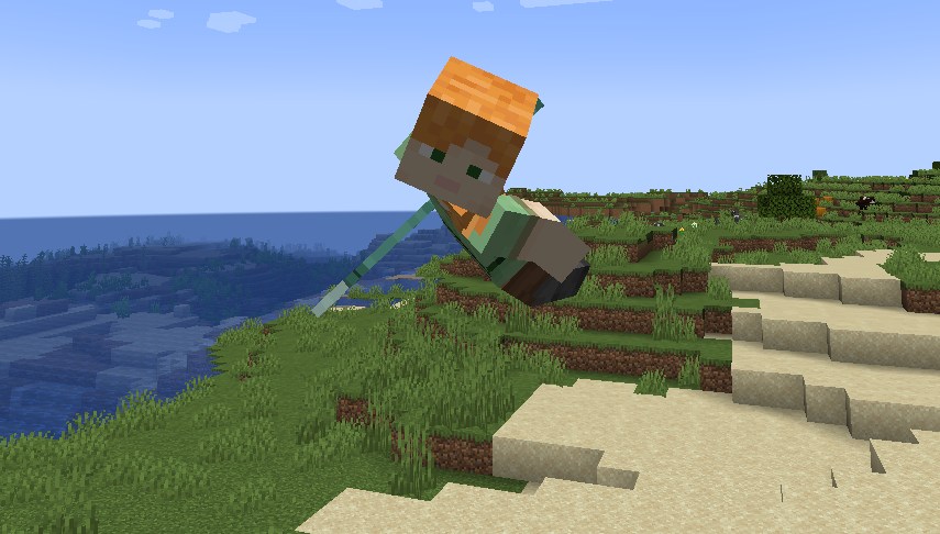 リアルMOD「Epic Fight」の飛行状態