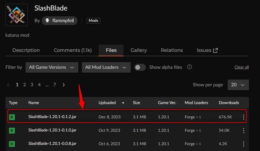 抜刀剣MOD「SlashBlade」1