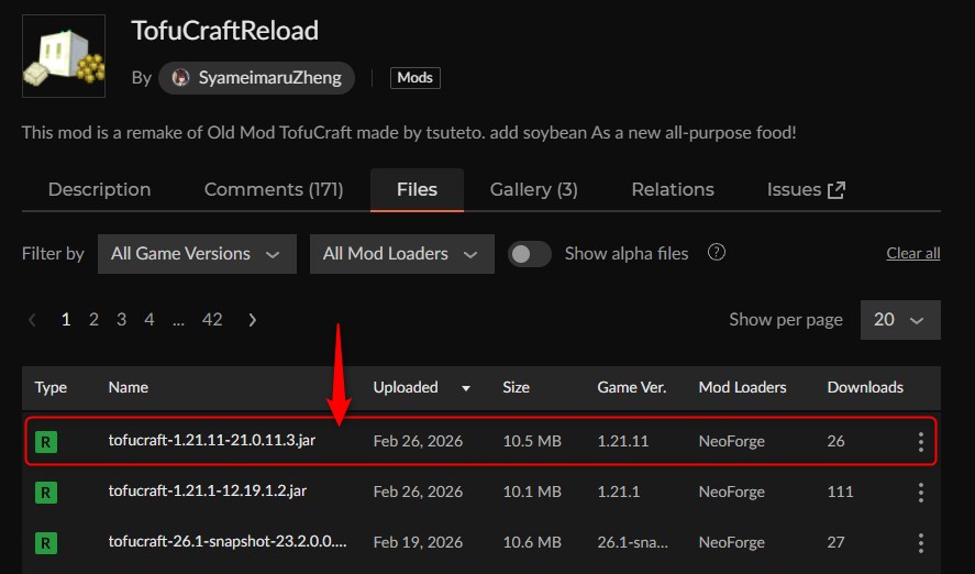 豆腐MOD「TofuCraftReload」1