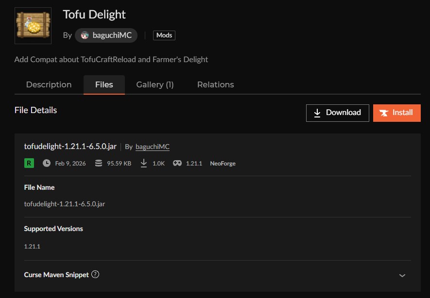 豆腐MOD「Tofu Delight」2