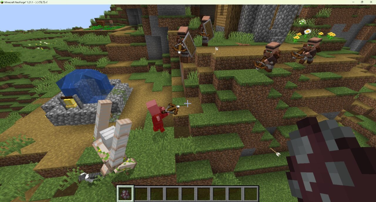 マイクラの村人MOD