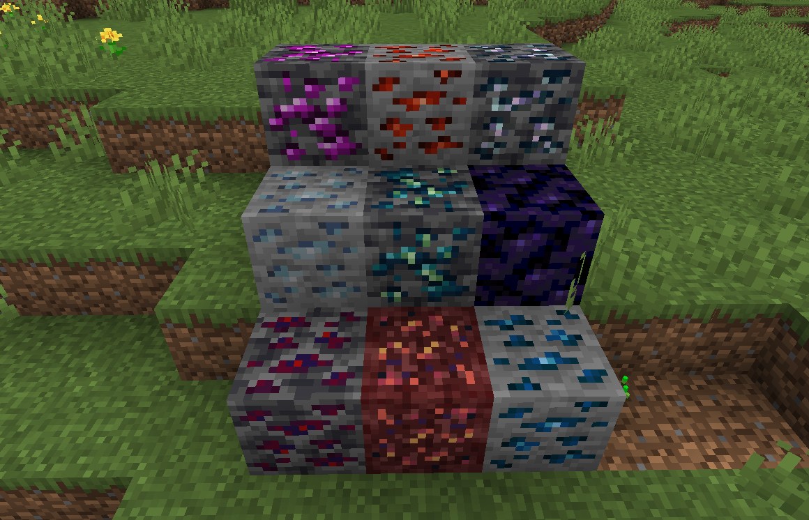 マイクラの鉱石MOD
