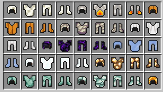 防具追加MOD「Extra Armor」の防具2