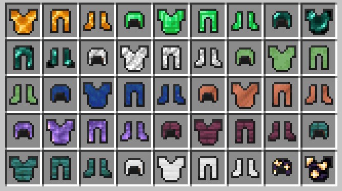 防具追加MOD「Extra Armor」の防具3