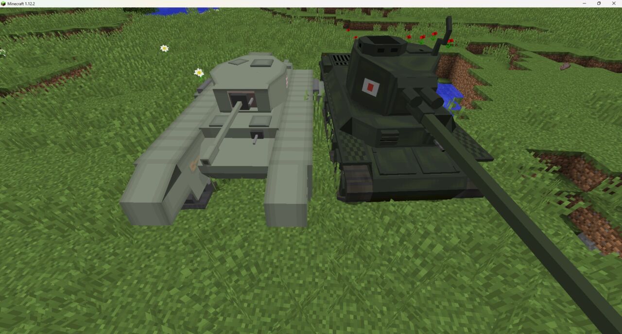 戦車MOD「WW2 Pack for Flan's Mod」の戦車2