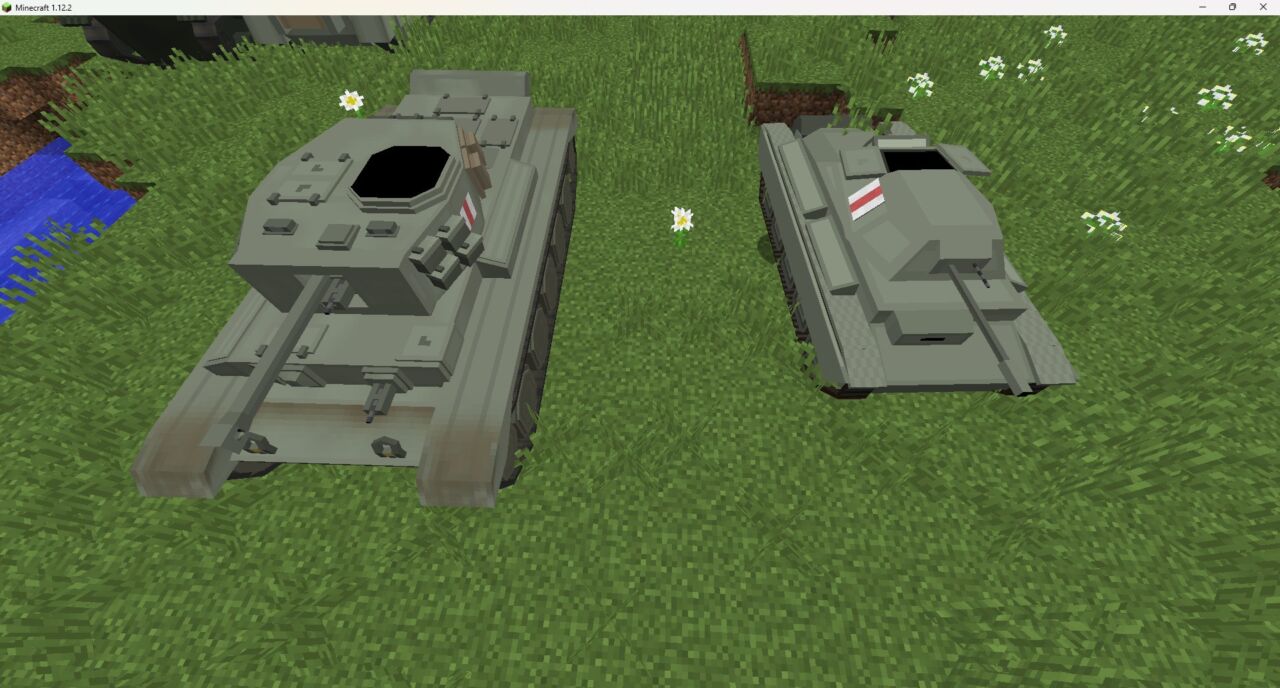 戦車MOD「WW2 Pack for Flan's Mod」の戦車3