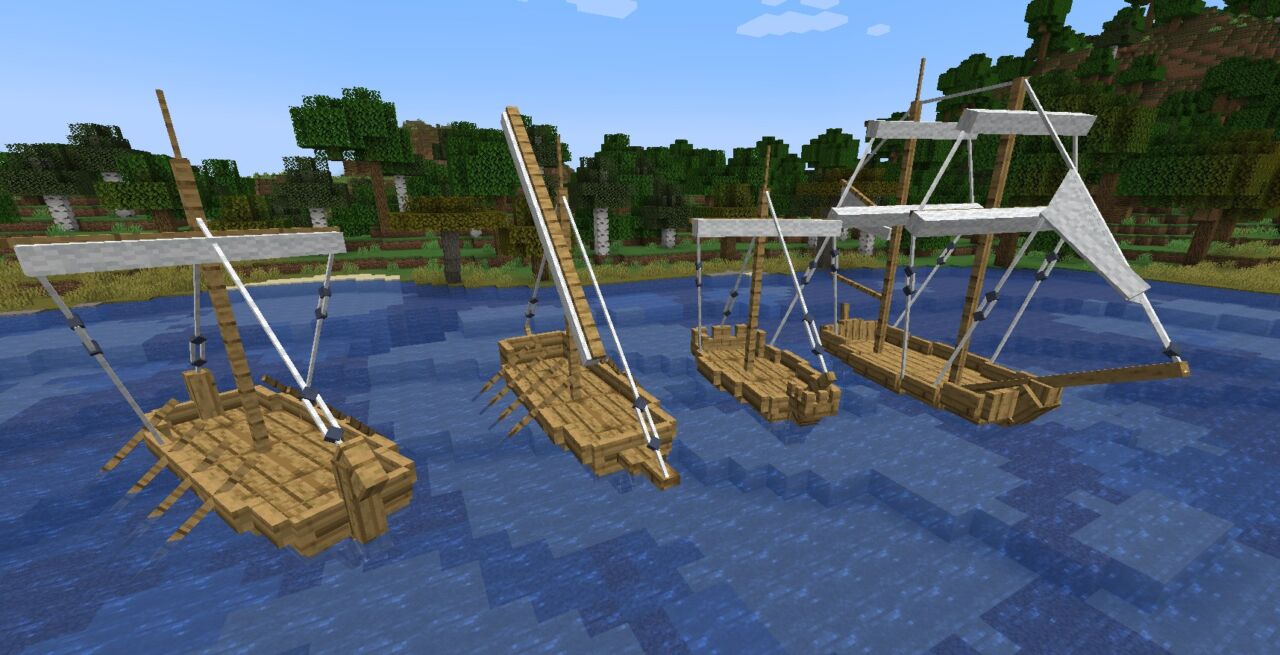 マイクラの船MOD