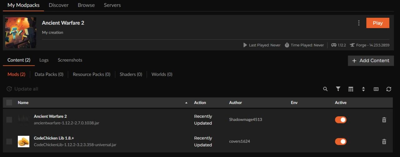 How to Install Ancient Warfare 2 4