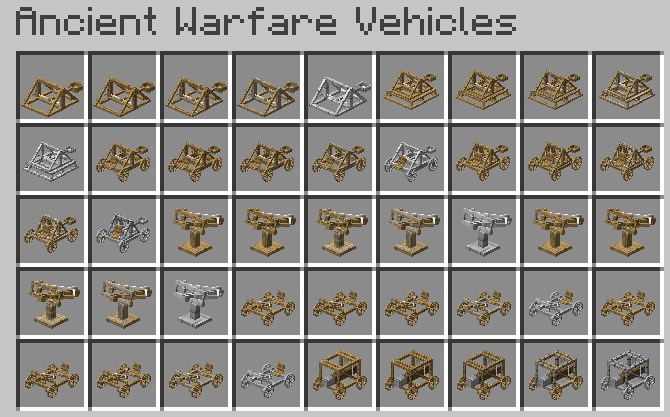 Ancient Warfare 2:Items 1