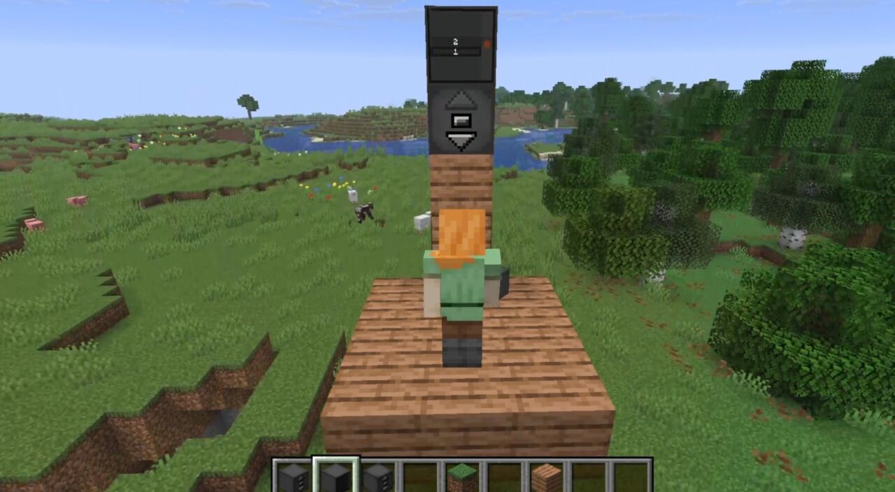 マイクラのエレベーターMOD
