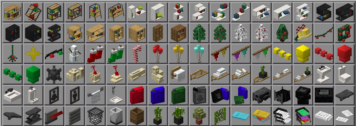 家具アドオン「Modern Furniture(+750 BLOCKS)」の家具4