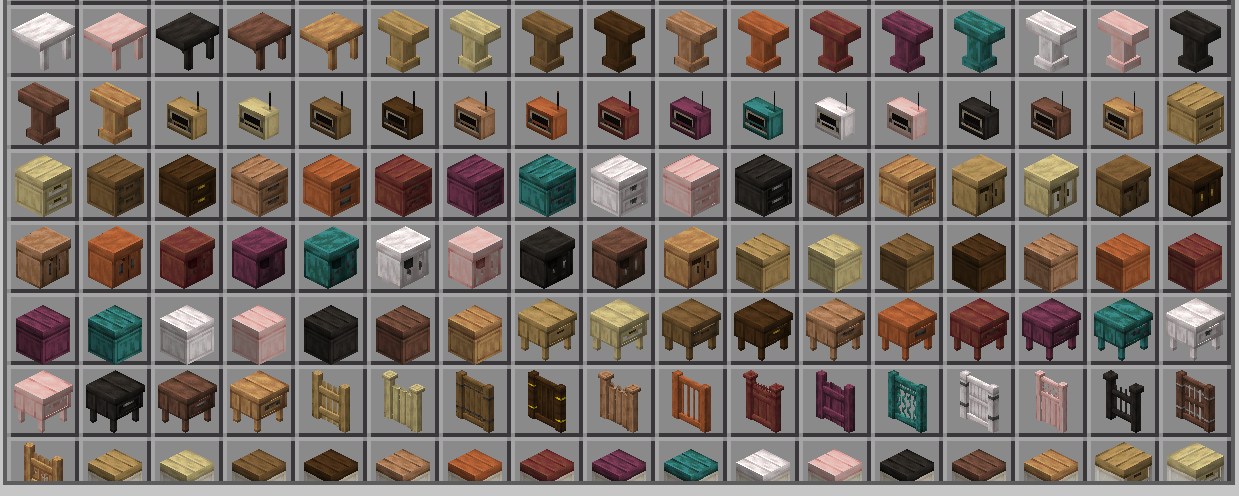 家具アドオン「Fabulous Furniture」の家具2