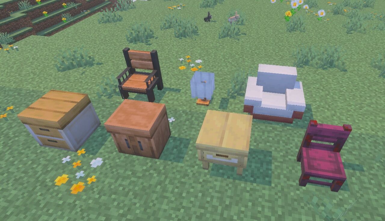 【マイクラ統合版】家具アドオン「Fabulous Furniture」