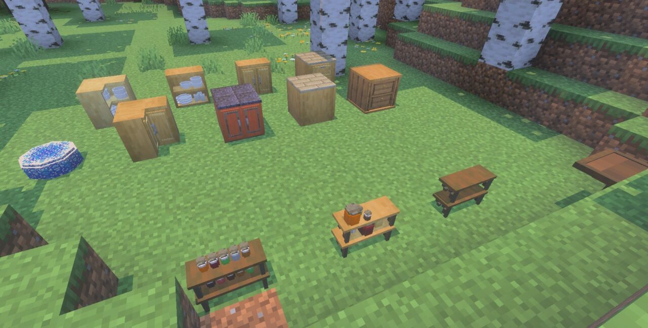 【マイクラ統合版】家具アドオン「BE Ghoulcraft - Furniture Pack」