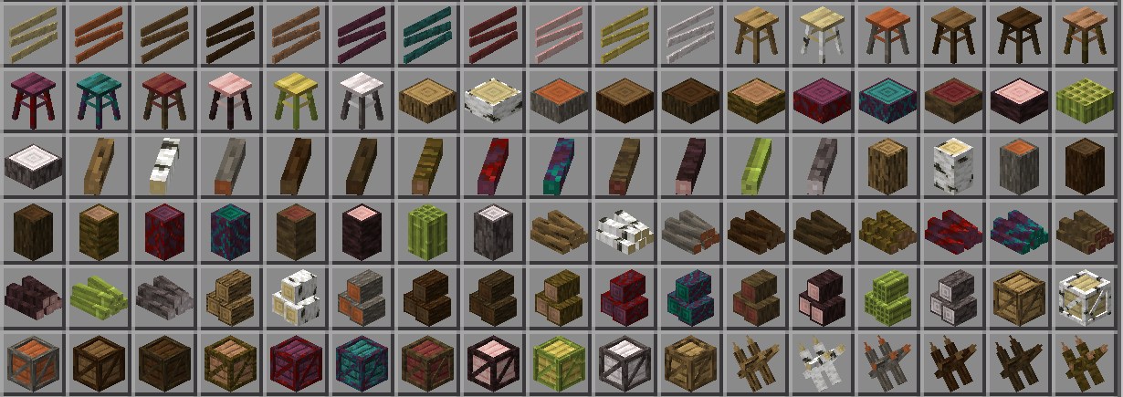 家具アドオン「Feudal Furniture(+800 BLOCKS)」の家具4