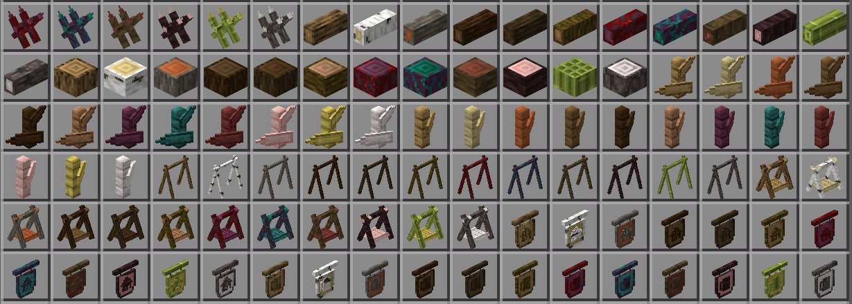 家具アドオン「Feudal Furniture(+800 BLOCKS)」の家具5