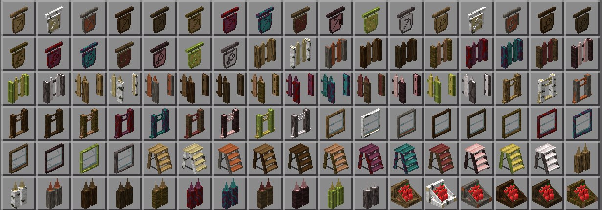 家具アドオン「Feudal Furniture(+800 BLOCKS)」の家具6