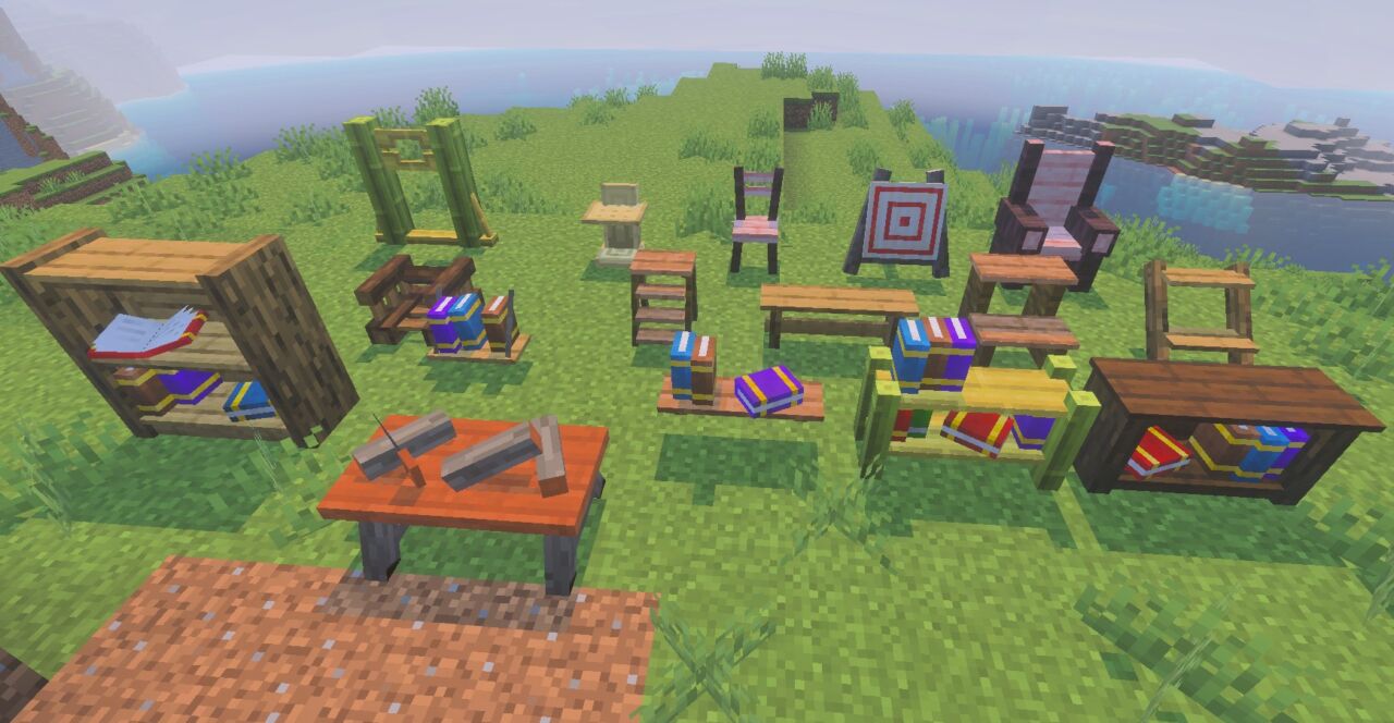 家具アドオン「Feudal Furniture(+800 BLOCKS)」の家具8