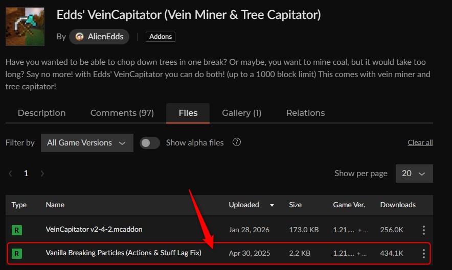 一括破壊アドオン「Edds' VeinCapitator」の入れ方3