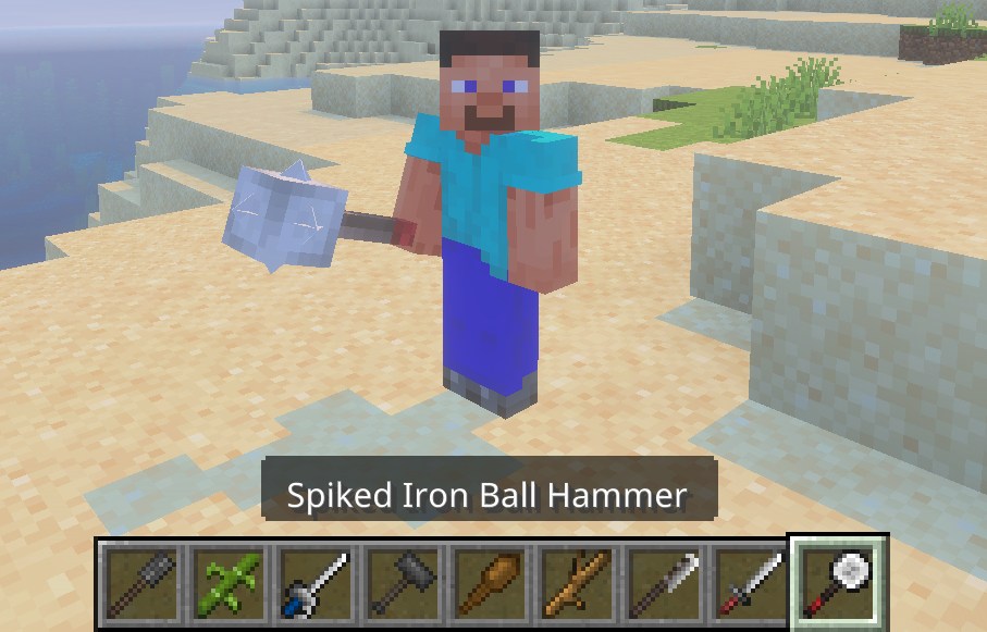 【マイクラ統合版】武器アドオン「Weapons Plus」