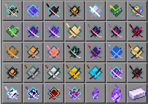 抜刀剣アドオン「Slash Blade Addon」の抜刀剣1