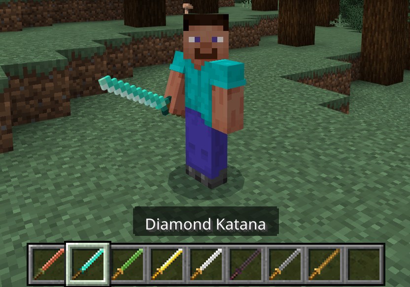 抜刀剣アドオン「The Katana Addon!」の抜刀剣2