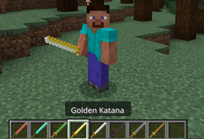 抜刀剣アドオン「The Katana Addon!」の抜刀剣3