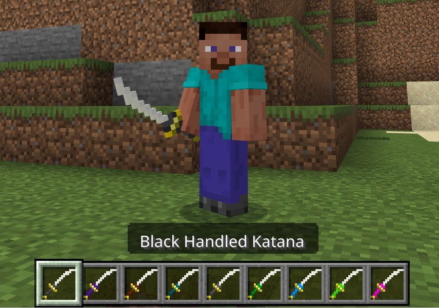 抜刀剣アドオン「Katanas」の抜刀剣2