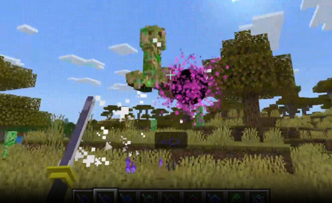 マイクラの抜刀剣アドオン