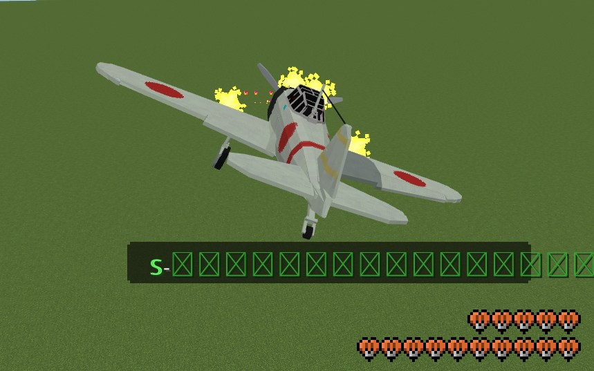 【マイクラ統合版】飛行機アドオン「WW2 War Planes」