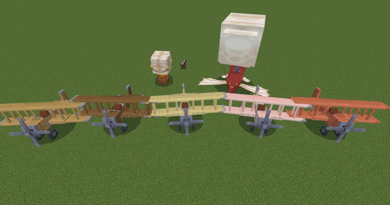 【マイクラ統合版】飛行機アドオン「Planes Add-on」