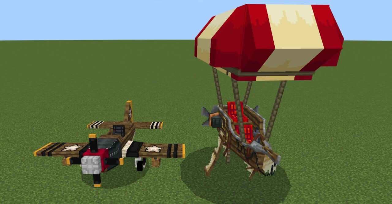 飛行機アドオン「FlyerWork Vanilla Aircraft & Plane Addon」の飛行機3