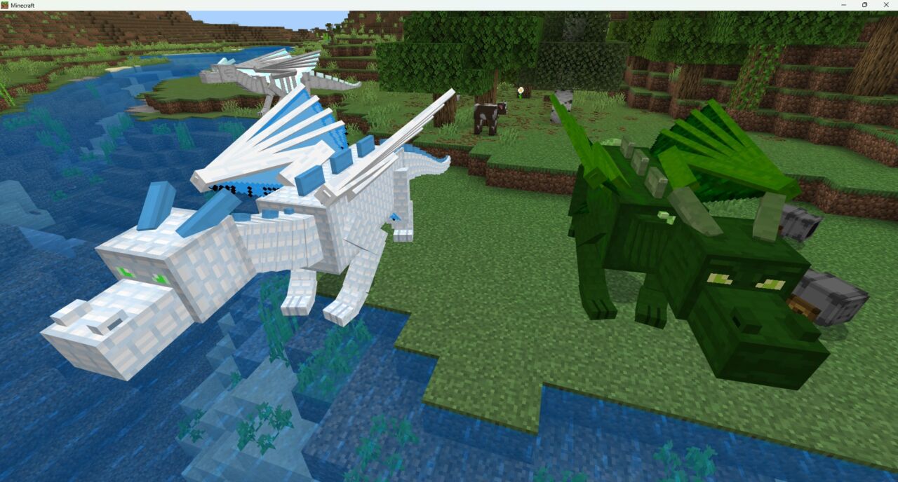 【マイクラ統合版】ドラゴンアドオン「Dragon Mounts」1