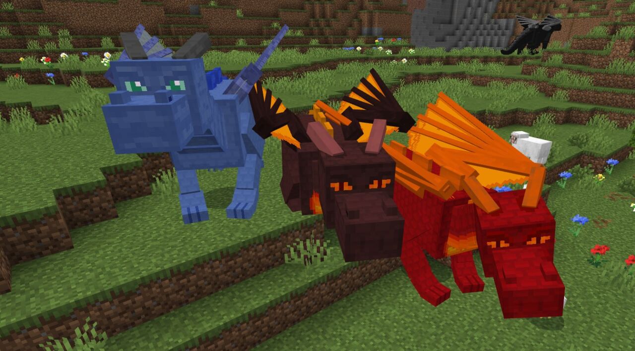 マイクラのドラゴンアドオン