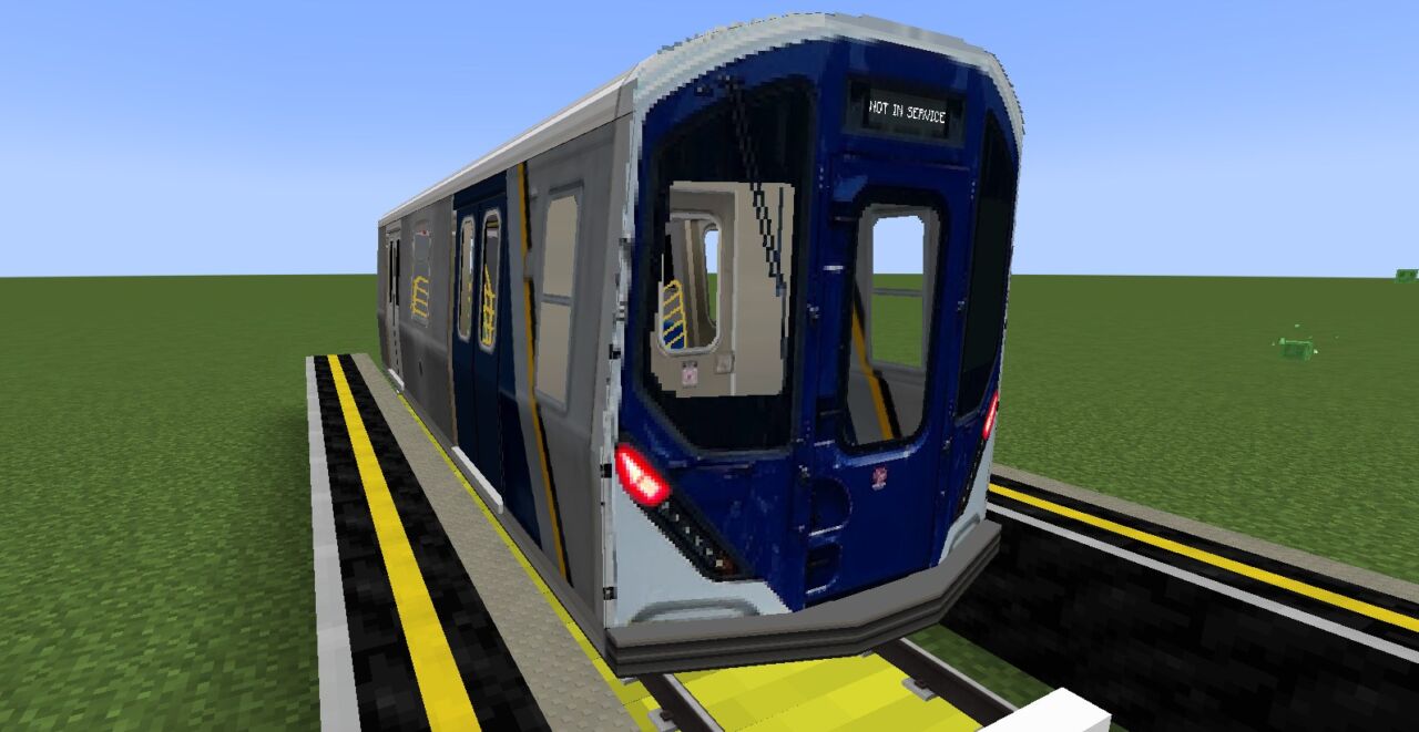 【マイクラ】鉄道MOD「Minecraft Transit Railway」