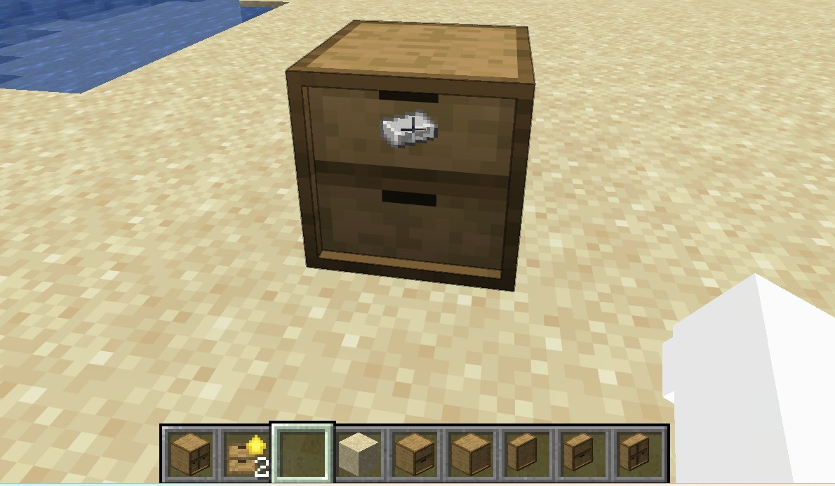 倉庫MOD「Storage Drawers」の使い方・特徴2