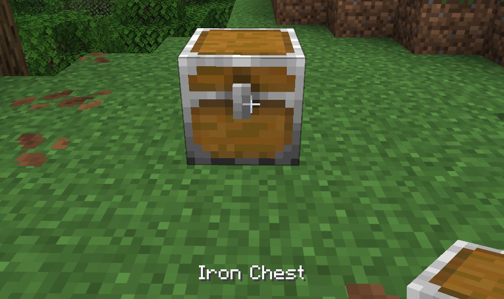 倉庫MOD「Iron Chests」の使い方・特徴1