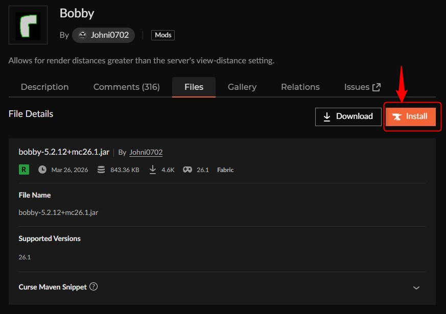 描画距離MOD「Bobby」の入れ方2