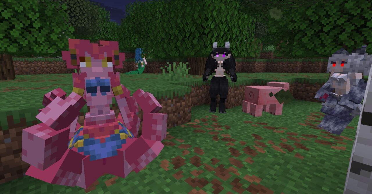 【マイクラ】美少女MOD「Grimoire of Gaia」